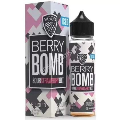 Iced Berry Bomb E-Liquid Shortfill by VGOD - Vapestreams Co