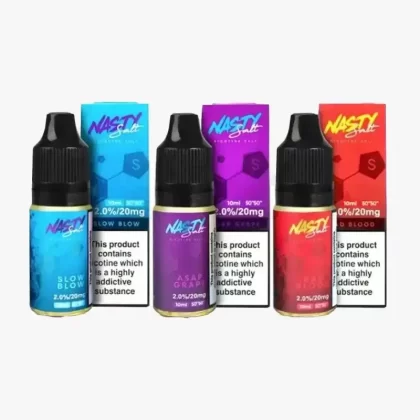 Nasty Juice Nic Salts vape Juice - 10 Pack - Bloody Berry / 10mg