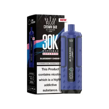 Al Fakher 30K Hypermax Prefilled Pod Kit Blueberry Cherry - Strength#20mg