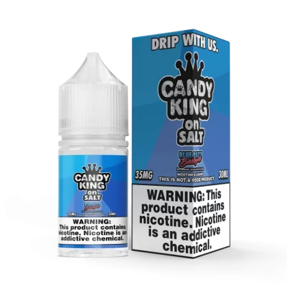 Candy King Blue Razz Bubblegum Salts 30ml - Vape Product, Vape Product