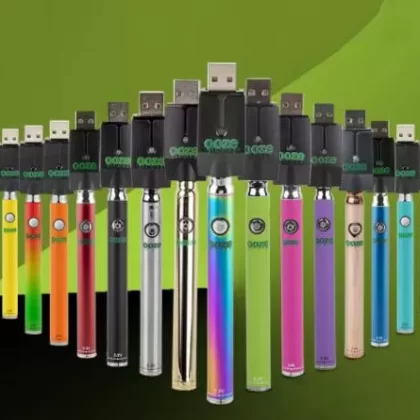 OOZE Slim Pen Twist Battery With USB Smart Charger - Rasta
