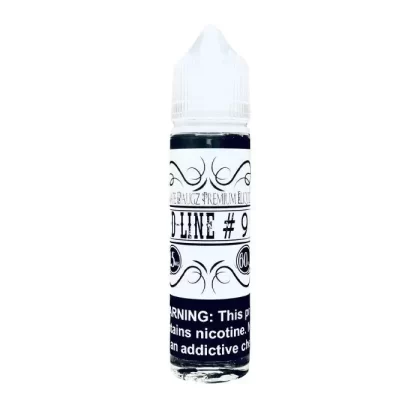 D-Line #9 E-Liquid by Vape Daugz - Size#60ml>120ml~Nicotine#0MG>1.5MG>3MG>6MG>18MG>12MG