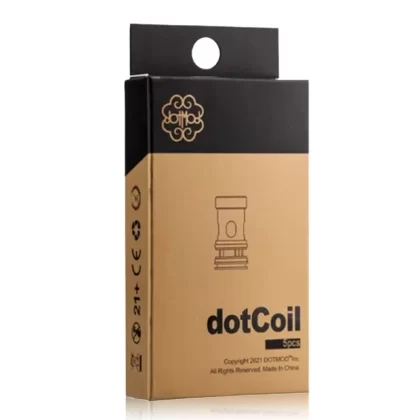 DotCoil Replacement Coils 5 Pack By Dotmod - Resistance#0.15 Ohm>0.9 Ohm>0.7 Ohm>0.3 Ohm>0.4ohm (E77FBB)
