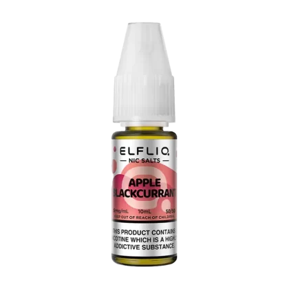 Apple Blackcurrant Elfliq Nic Salt by Elfbar - 10ml - 20mg - Vape Product