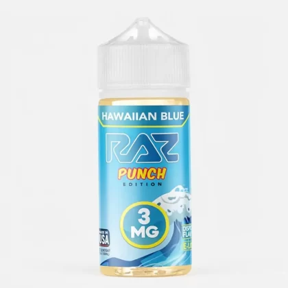 Pod Juice x RAZ Hawaiian Blue Punch 70% VG E-Juice - Motivapeaustralia