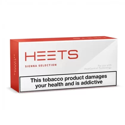 IQOS HEETS Sienna Label Carton – 200 Sticks - Ecigpremium