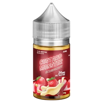 Custard Monster Salt - Strawberry 30ml