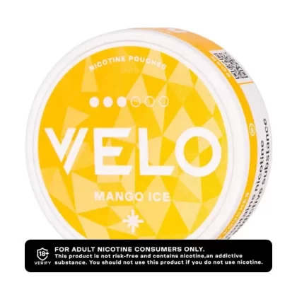 Mango Ice Nicotine Pouches by VELO - Vapesuperstore Co