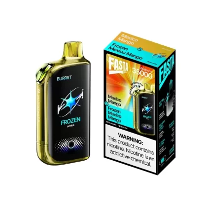 Fasta Burrst 35000 Disposable Vape 35000 Puffs - Up to 35,000; 16W / 20W / 24W (selectable)
