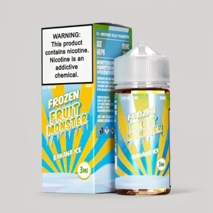 Frozen Fruit Monster – Banana Ice – 100mL – Menthol E-Juice