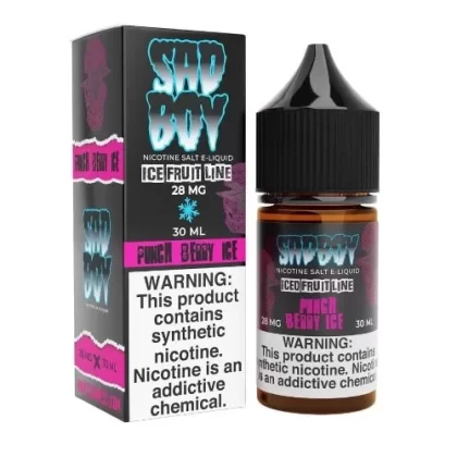 Sadboy Salt E-Liquid – Punch Berry Ice 30ml