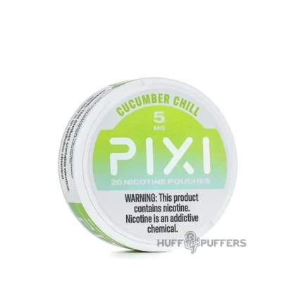 Pixi Nicotine Pouches – Cucumber Chill - Nicotine Strength#5mg>10mg