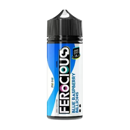 FEROCIOUS BAR JUICE BLUE RASPBERRY BILLIONS 100ML SHORTFILL E-LIQUID