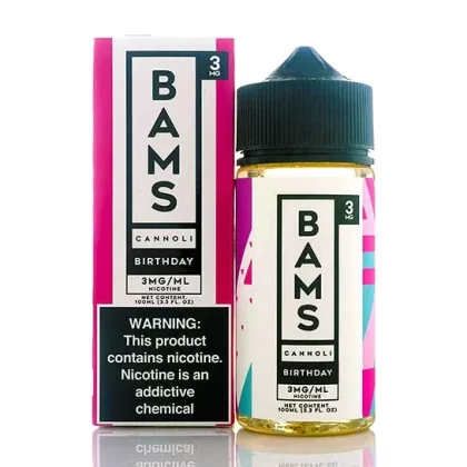 Birthday Cannoli – Bam’s Cannoli E-Juice (100 ml)