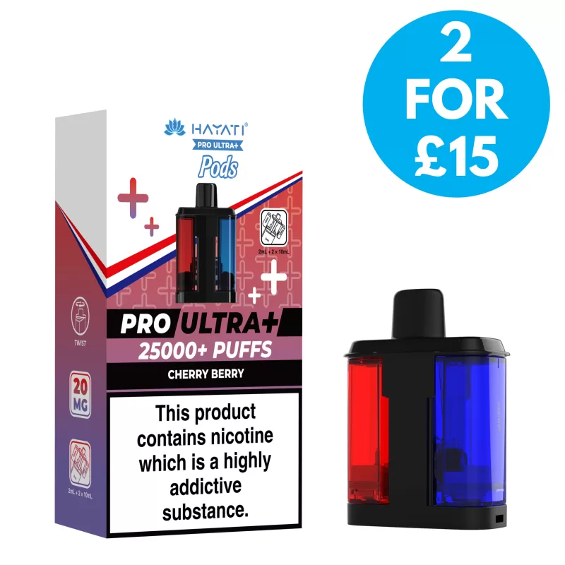 Hayati Pro Ultra 25k Prefilled Pods - Vape Co