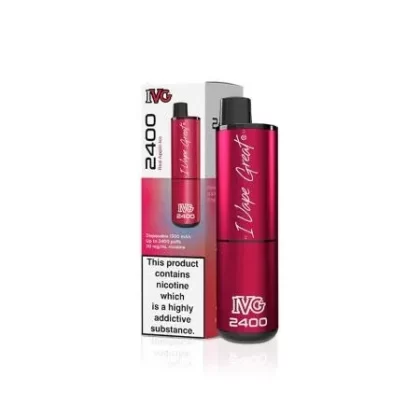 IVG 2400 Disposable Vape – Red Apple Ice