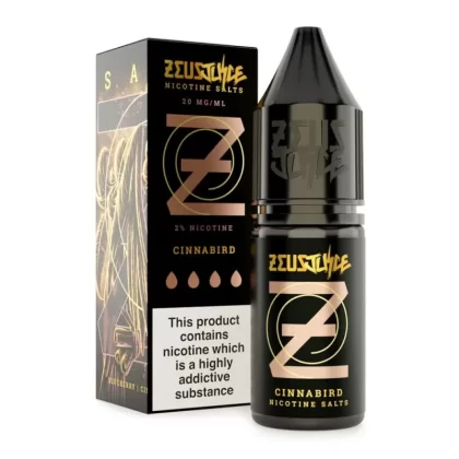 Cinnabird Nic Salt E-Liquid by Zeus Juice (10ml) - 20mg