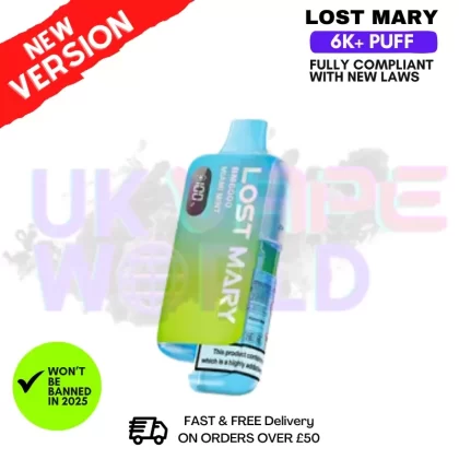 Miami Mint Lost Mary 6K Puff Pod Kit – Only £8.99