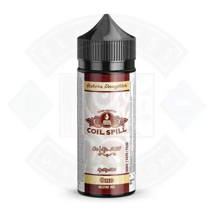 Coil Spill Bakers Daughter 0mg 100ml Shortfill E liquid - Nicotine Strength#0mg