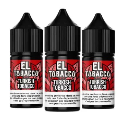 El Tobacco – Turkish Tobacco E-liquide 30ml - Agadirvapes Ma
