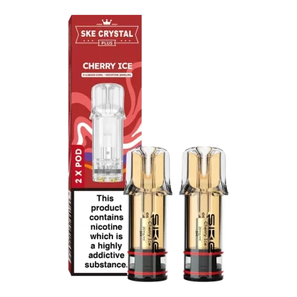 Cherry Ice SKE Crystal Plus Pods - Strength#20mg