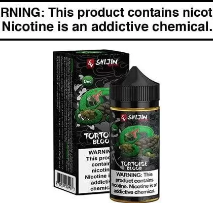 TORTOISE BLOOD BY SHIJIN VAPOR 100ML - Vapejuice