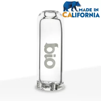 BIO Glass | ‘Capsule’ Bullet Glass Tips | King Size – 12mm – 50 Count