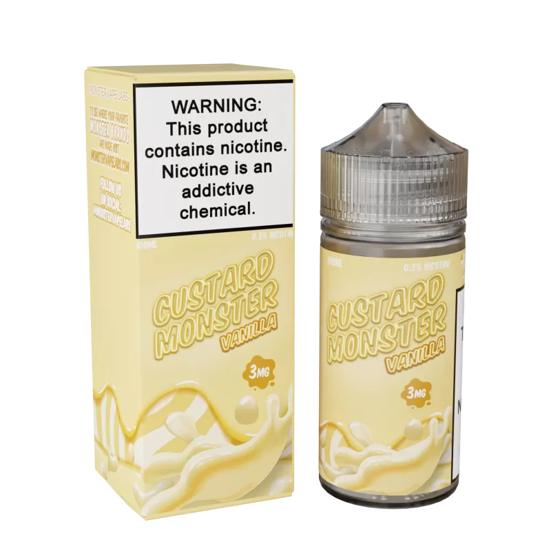 Custard Monster - Vanilla - 100ML E-Liquid