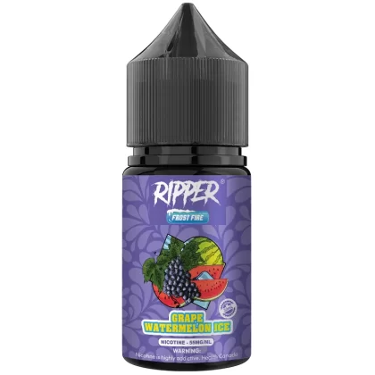 Rufpuf Ripper Frost Fire – Grape Watermelon Ice 30 ml (25/40/55 mg) - Vape Product, Vape Product