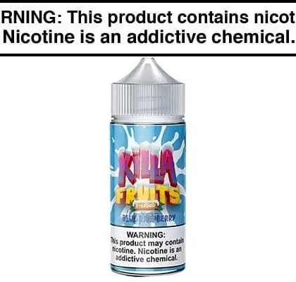 BLUE RASPBERRY ICE BY KILLA FRUITS 100ML - Vapejuice