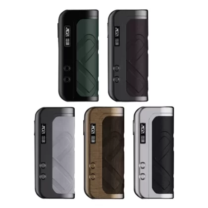 Augvape Foxy ONE Box Mod 120W - Black Green Leather