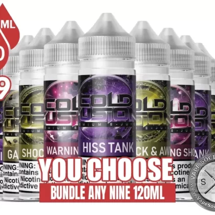 Cold Fusion Bundle 9x120ml (1080ml)