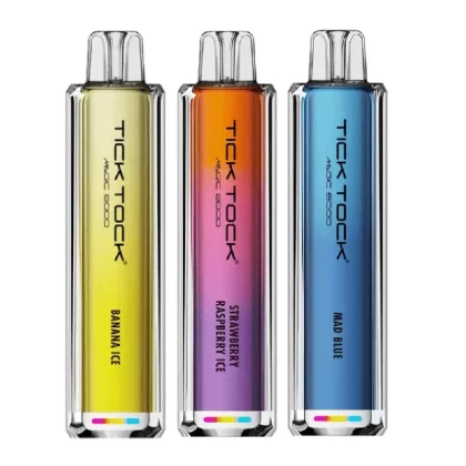 Tick Tock 8000 Puffs Disposable Vape Box of 5