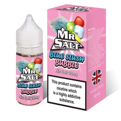 Mr Salt Blue Slush Bubble Nic Salt E-Liquid