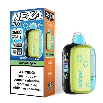Sour Chill Apple – Nexa Pix 35K - Vape Store