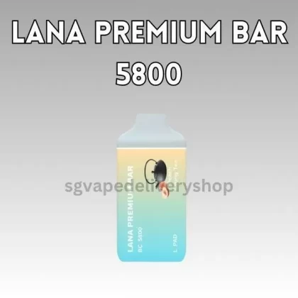 Lana Premium Bar 5800 Puffs - Sprite Lemon