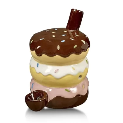 Iced Donut Pipe – 5in
