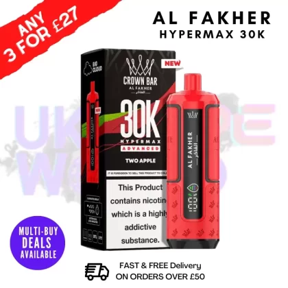 Two Apple Al Fakher 30K HyperMax Pod Kit