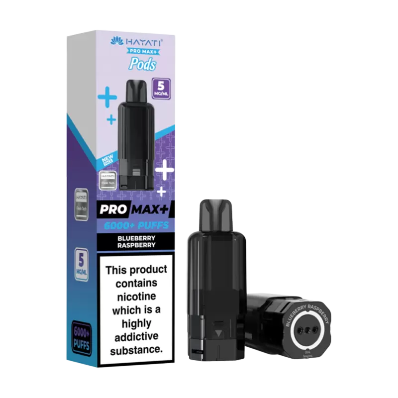 Blueberry Raspberry Hayati Pro Max+ Refill Pack - 5mg - Vape Product (D7036A) - Image 3