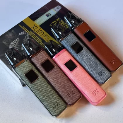 Oxva Xlim Pro 30w Pod Kit - Denim Blue, Denim Brown