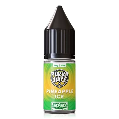 Pineapple Ice 10ml By Pukka Juice - Nicotine Strength#12mg>3mg>6mg (7A057F)