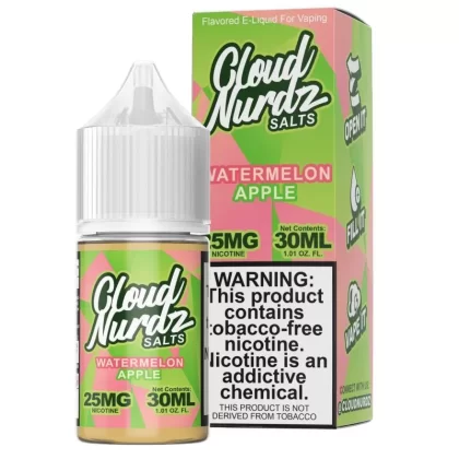 Watermelon Apple by Cloud Nurdz TFN Salts 30mL