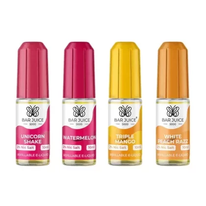 Bar Juice 5000 Nic Salt E-Liquid - Pack of 10 - Sour Rainbow / 20mg