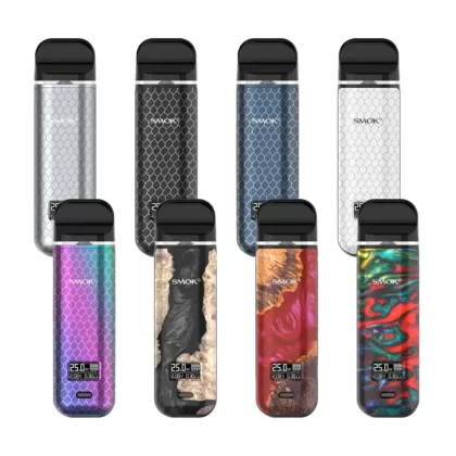 SMOK Novo X 25W Pod System - 7-Color Cobra, 7-Color Resin