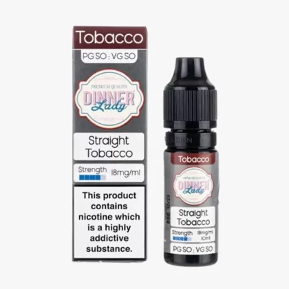 Straight Tobacco E Liquid by Dinner Lady - 3mg