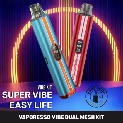 Vaporesso Vibe Dual Mesh Kit IN Dubai - Black, Fresh Green (7A46FE)
