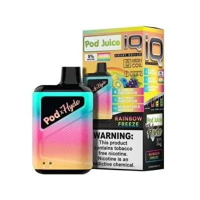 Pod Juice Hyde IQ Rainbow Freeze TFN 5000 Disposable Vape