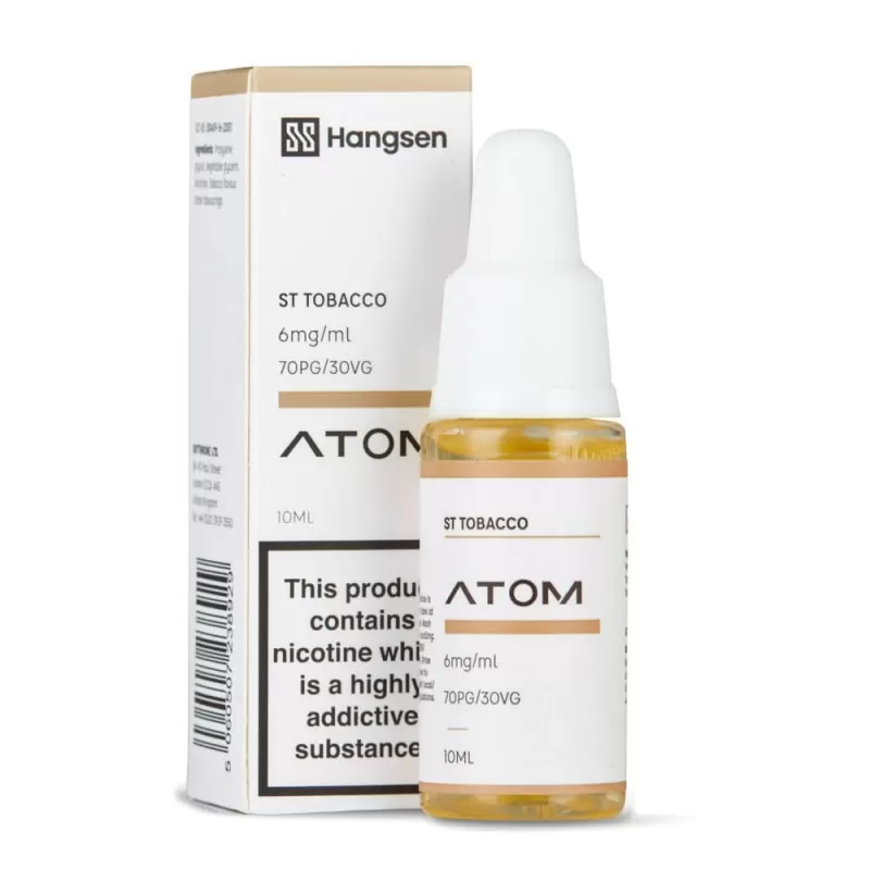 ST Tobacco E-Liquid Atom Series by Hangsen (10ml) - 6mg