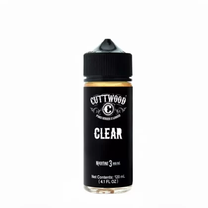 Clear – Cuttwood E-Liquids – 120mL Flavorless Vape Juice - Uwinvapeaustralia