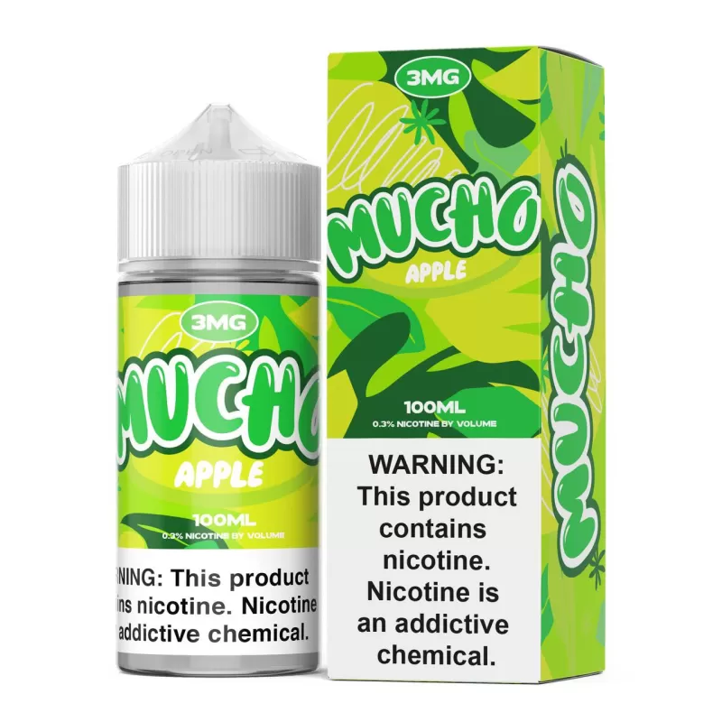 Mucho E-Liquid 100ml - Strawberry / 6mg - Vapeciga - Image 3